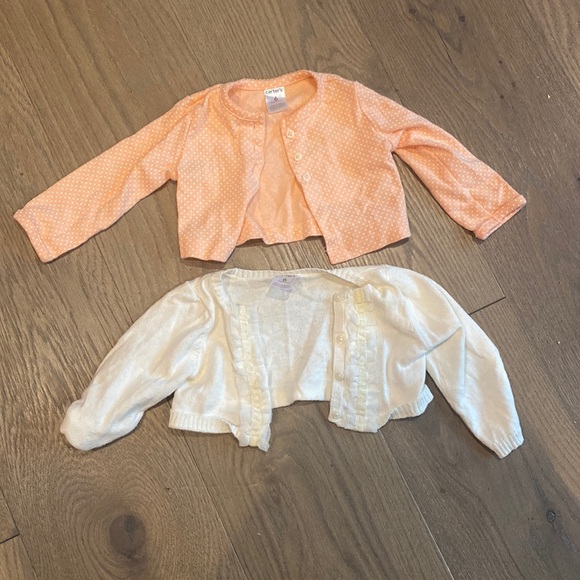 Carter's Shirts & Tops Baby Girl Shrugs Poshmark